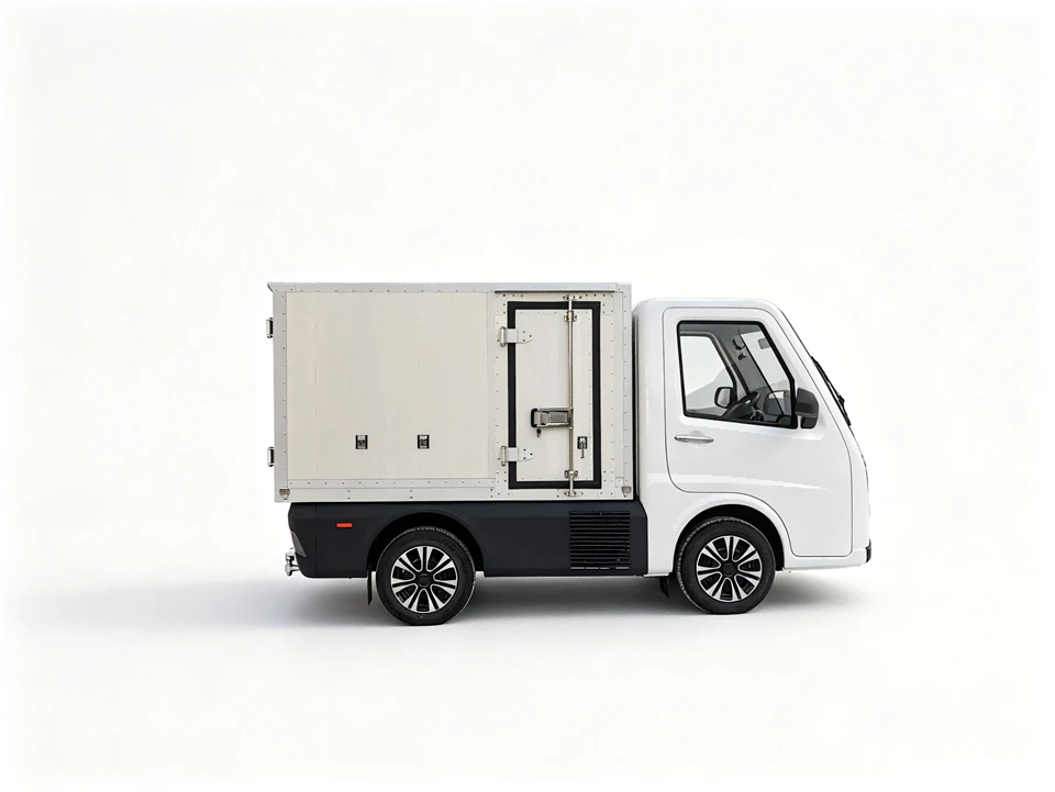 Electric Commercial Vehicle With Aluminum Cargo Box best